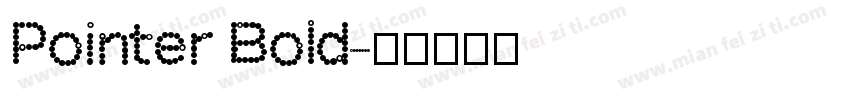Pointer Bold字体转换
